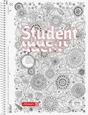 Brunnen 1067427 Colour Code Notebook/Notepad Student (Square A4, 28 Lines, 90 G/