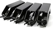 Universal Car Cross Bar End Install Mount Bracket Car Luggage Rack Rail Fixed Buckle Durable Cross Bar End Install Mount Clip