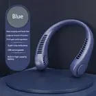 Mini Neck Fan USB Rechargeable Portable Bladeless Fan Neck Air Conditioner HOT