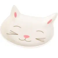 在飛比找PChome24h購物優惠-Rex LONDON 白瓷飾品盤(貓咪)