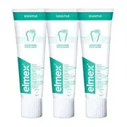 [Elmex] Sensitiv e toothpaste for sensitive teeth 3 x 75 ml