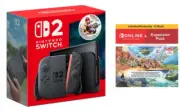New Nintendo Switch 2 + Mario Kart World Bundle + 12 Month NSO + Expansion Pack