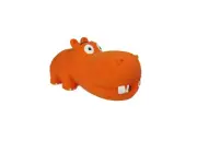 Multipet Hippopotamus Latex Hippo That Grunts 8 inch Dog Toy. Ships in one of