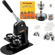 25+58MM/32+58MM Badge Maker Machine DIY Button Pin 500Pcs Free Parts Press Kit C