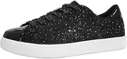 [LUCKY STEP] Glitter Sneakers Lace up | Fashion Sneakers | Sparkly Shoes for Women