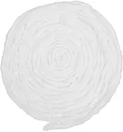 Garneck Cotton Wool Neck Roll for Perming - Professional for Hairdressing - Soft and Absorbent 1 Pack Ideal for Salon Use and White Cotton Wool