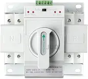 Dual Power Automatic Transfer Switch 2P 63A switchgear Switch CB Class ATS Home Single Phase 110V 220V(220V)