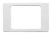 4x Clipsal TRENDSETTER SINGLE GANG FLUSH SURROUNDS 116X76mm Horizontal WHITE