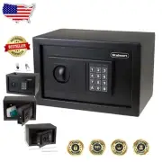 Stainless Steel Digital Safe with Keypad - Protect Valuables at Home & Travel