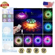 Illuminating Floating Pool Lights - IP68 Waterproof & 6 RGB Color Modes - 2 Pack