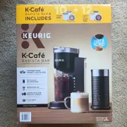 Keurig K-Cafe Barista Bar Single Serve Coffee Maker and Frother with K-Cup Pods