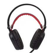A2 USB + 3.5mm Audio Stereo LED Backlit Gaming Headphone Headset with Microphone