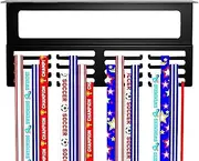 Wall Shelf with Hooks | Metal Trophy Shelf Wall Mounted,Awards Trophy Display Holder, Small Entryway Hooks with Shelf for Living Room Bedroom Kids Room