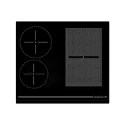 Kleenmaid 60cm Black Glass Induction Cooktop With 4 Elements