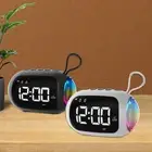 Digital Alarm Clock LED Digital Clock Speaker Adjustable Brightness Table Clock