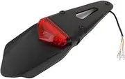 Indicators Flowing Turn Signal Universal Motorcycle Rear Fender Brake Stop LED Tail Light Bike Back Lamp Turn Signal Indicator (Color : Red, Size : 1)