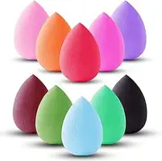 Beauty Makeup Sponges，9Pcs Makeup Sponge Blenders Beauty Sponges Egg Shaped Blending Sponge Foundation Applicator Cosmetic Sponges,Makeup Sponge Blenders Beauty Sponges Egg Shaped Blending Sponges