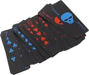 SUPVOX Skull Poker Cards Matte PVC Deck for Adults for Parties Family Gatherings Poolside Games and Stylish Card