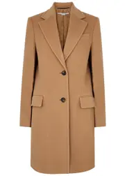 Stella Mccartney Wool Coat - Camel - 40 (UK8 / S) 40 (UK8 / S)