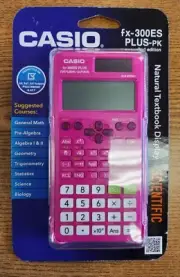 Casio FX-300ES PLUS NATURAL TEXTBOOK DISPLAY Scientific Calculator - NEW SEALED