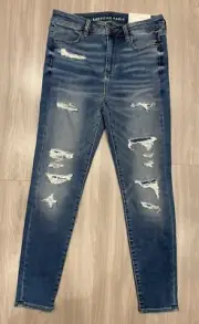 American Eagle Hi Rise Jegging Next Level Stretch Jeans Sz 10 30W New! NWT $60