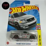 MATTEL HOTWHEELS HOT WHEELS 99 FORD F-150 SVT LIGHTNING 銀色美泰