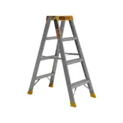 Gorilla 150kg Pro-Lite 4 Step Double Sided Aluminium Ladder