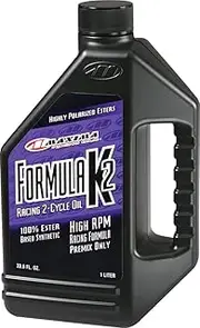 Maxima 22505 Formula K2 2-Stroke Synthetic Racing Premix Engine Oil - 5 Gallon Pail