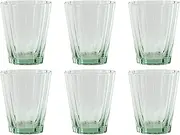 Vaso Set of 6 Crystal 8.5 x 8.5 x 9.5 280 ml Burbujas