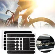 Carbon Black Bike Frame Scratch Protector Maintain the Appearance of Your Bike