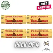 4 Pack Toblerone Milk Chocolate Bars, 3.52 oz., 6 ct. - FREE SHIPPING