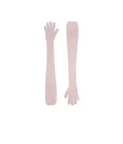 knitted gloves One size Blush