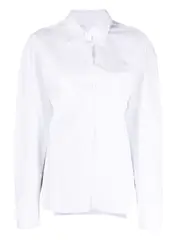 [Alexander Wang] 棉質系扣帶羅紋飾邊