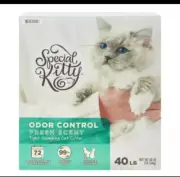 Special Kitty Odor Control Tight Clumping Cat Litter Fresh Scent, 40 lb