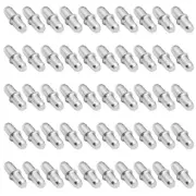 50 Pieces Shelf Pegs Pins Fixed Table Shelf Bracket for Cabinets Bookshelf