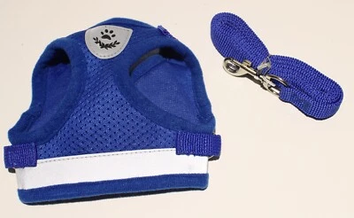 Cat Harness and Leash Set EXTRA SMALL 0-5lbs Mesh Reflective Step In