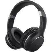 MOTOROLA Moto XT220 Authentic Headphones, Bluetooth, Over-Ear/Classy, Jet Black