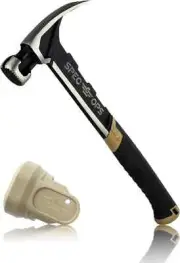 NEW Spec Ops 22oz Alloy Steel Framing Hammer w/ Mallet Cap - Black/Tan Free Ship