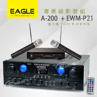 在飛比找蝦皮購物優惠-【EAGLE】專業級卡拉OK影音組A-200+P21