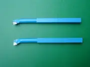 2Pcs 12X12X180mm Carbide Tipped Boring Bar Set