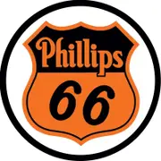 Phillips 66 Shield Round Metal Tin Sign