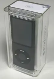 NEW Factory Sealed Apple iPod nano 4th Generation 8GB Black MB754LL/A A1285