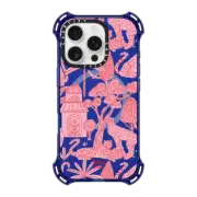 iPhone 16 Pro Bounce Case MagSafe Compatible Cheetah Paradise Pink