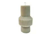 Urban Products: Ripple Abstract Vanilla Candle - Smoke