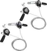 FOYTOKI Smooth Operation Bike 2pcs Split Aluminum Alloy Handlebar Shift Levers Brake Lever 18/