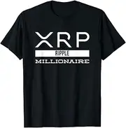 [keoStore] XRP Ripple Millionaire Cryptonaire Cryptocurrency Crypto Tee ds3208 T-Shirt