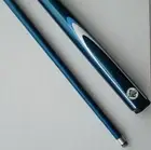 POOL/SNOOKER BLUE GRAPHITE CUE 57" 9MM TIP