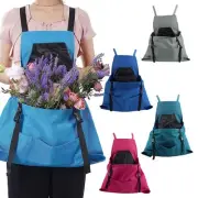 Convenient Adjustable Gardening Apron Made to Simplify Your Harvesting Efforts