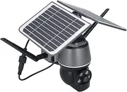 Solar Wireless Security Camera 1080P Outdoor PTZ Motion Alert Talk 2 Way for Home (4G AU Version)