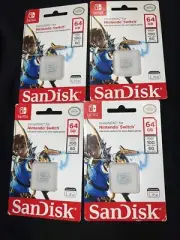 SANDISK 64 GB MICROSDXC FOR NINTENDO SWITCH